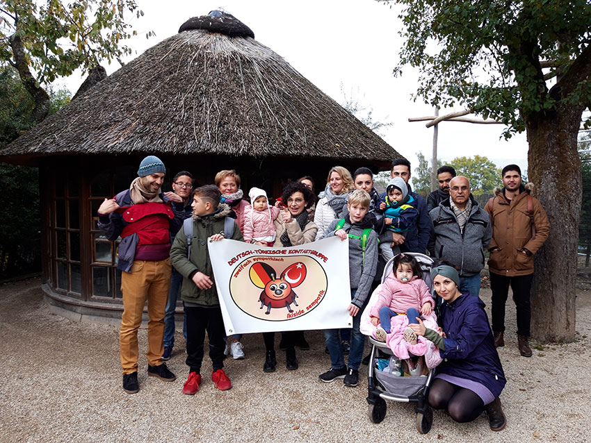 Ein Gruppenbild vom Ausflug nach Heiligenkirchen.